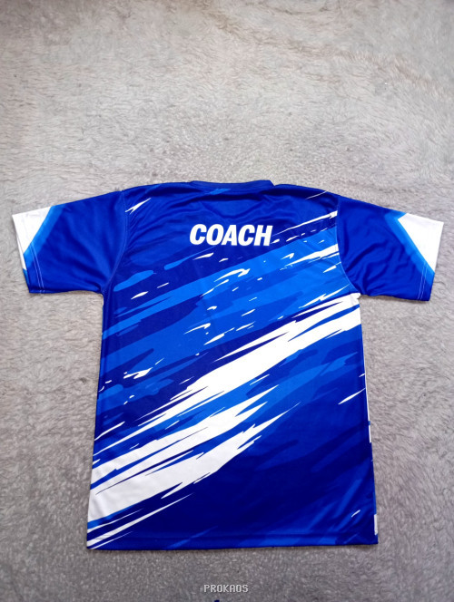 Jersey KAMINARISQUAD: Kombinasi Biru & Putih Dinamis - Gambar 2