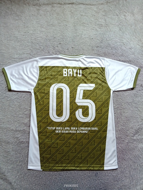 Jersey Hijau-Putih STAR28ARCHITECTONIC SMK 1 Gunung Kijang - Gambar 2