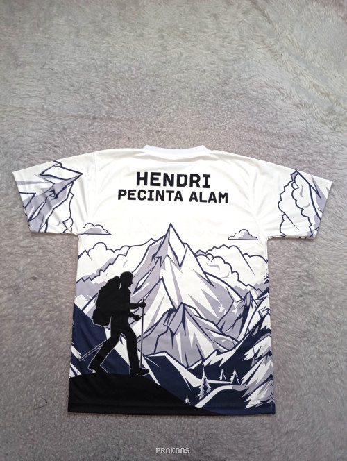 Jersey Hiking: Desain Gunung dan Pendaki Minimalis - Gambar 2