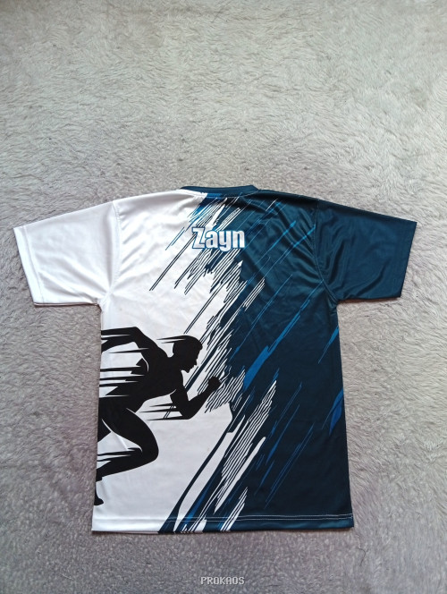 Jersey Lari 'Finisher' dengan Desain Atletik yang Dinamis - Gambar 2