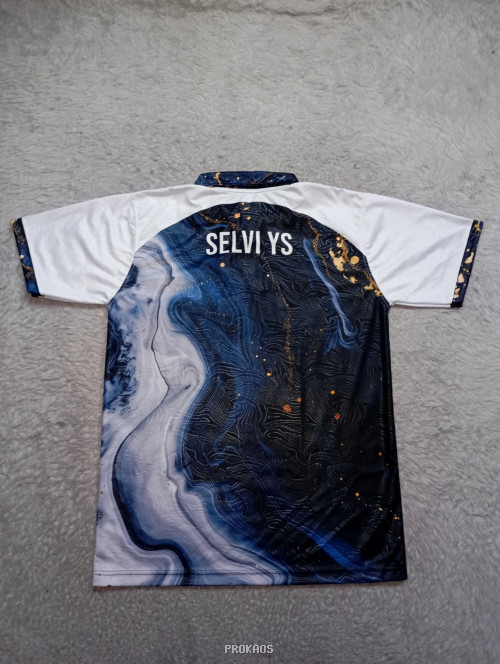 Jersey Pencak Silat: Desain Marmer Modern dengan Logo - Gambar 2