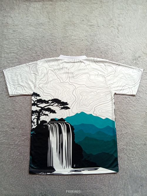 Jersey Putih Indonesia: Air Terjun, Garuda, dan Bendera - Gambar 2