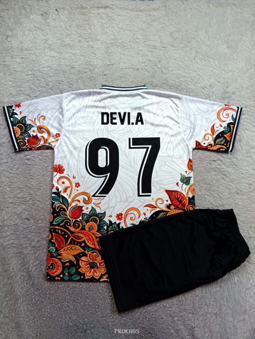 Jersey Putih Indonesia: Motif Batik dan Garuda - Gambar 2