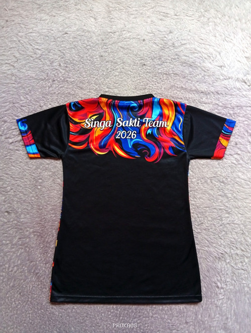 Jersey Sporty: Desain Singa Mengaum dengan Warna Berani - Gambar 2
