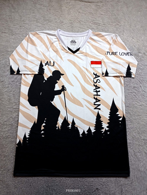 Jersey Pendaki 'Ali Asahan': Petualangan di Alam Bebas - Jersey Custom PROKAOS
