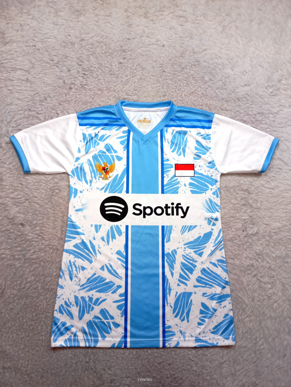 Jersey Sepak Bola Timnas Indonesia x Spotify - Jersey Custom PROKAOS