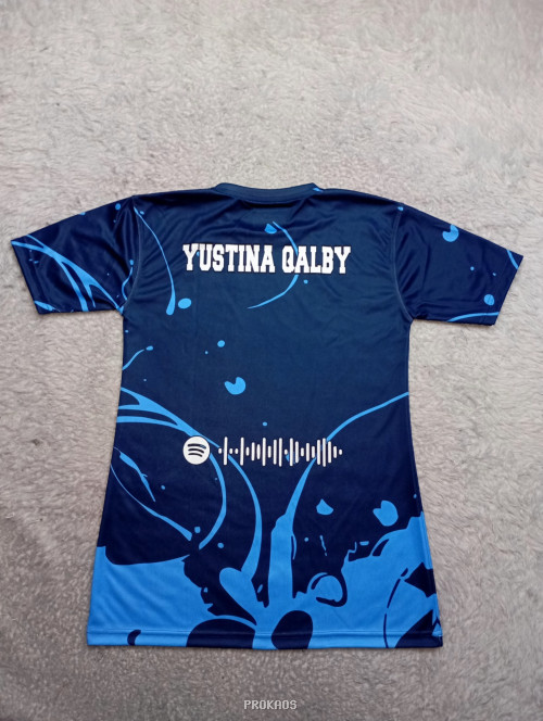 Jersey Kelas : Biru Tua, Sky Blue - Gambar 2